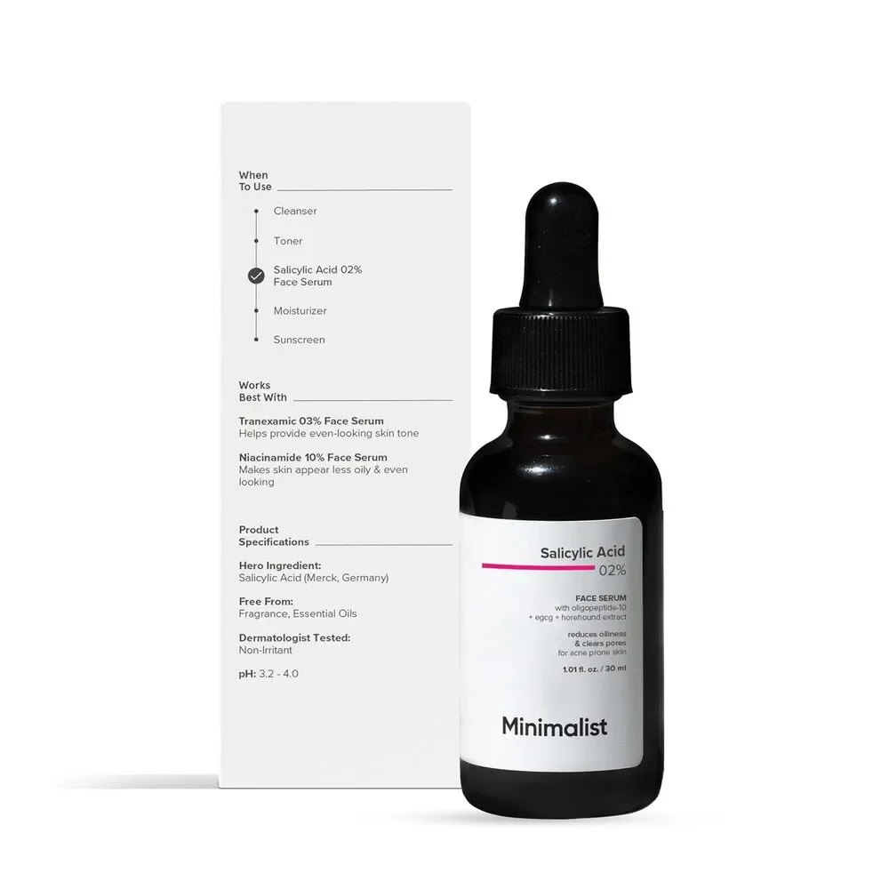 Minimalist our salicylic